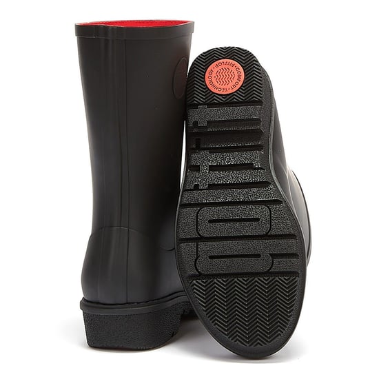 FitFlop Wonderwelly Short Damen Schwarz Stiefel - Image 4