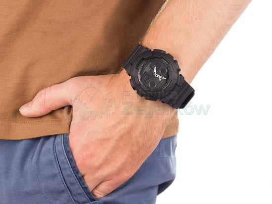 Casio G-Shock Herren Black Watch GA-100-1A1ER - Image 5