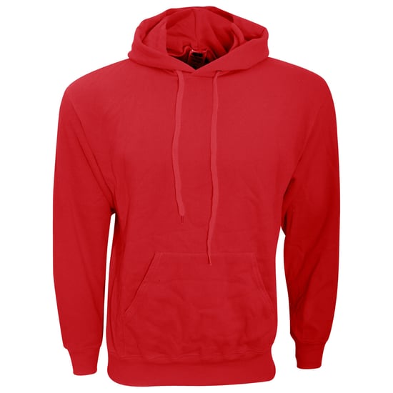 Fruit Of The Loom Herren Sweatshirt mit Kapuze / Hoodie (Rot) - Image 3