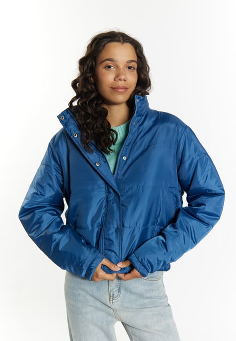 Mymo Leicht wattierte Blousonjacke Damen Marine - Image 3