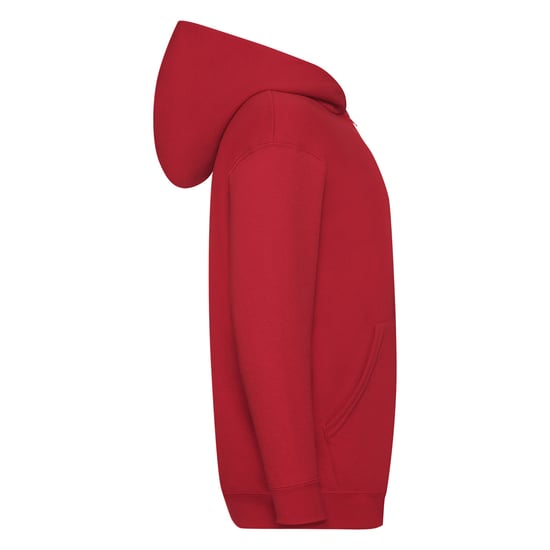 Fruit of the Loom - "Classic" Hoodie mit durchgehendem Reißverschluss für Kinder (Rot) - Image 3