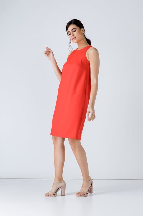 Sleeveless Sack Dress Conquista