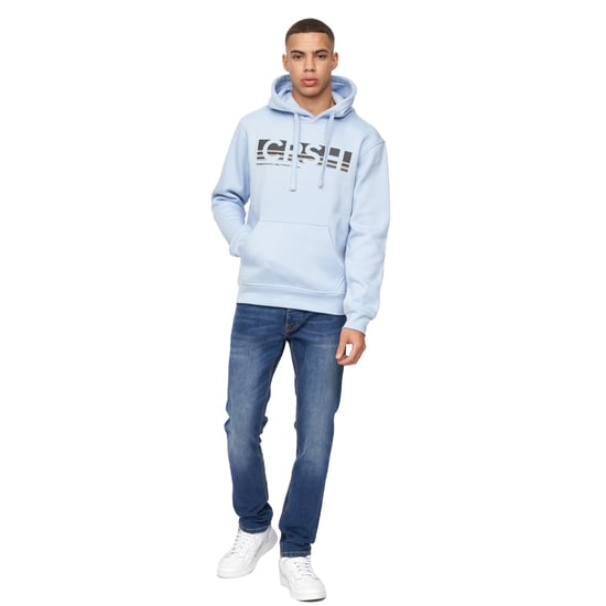 Crosshatch - "Sullivan" Kapuzenpullover für Herren (Hellblau) - Image 5