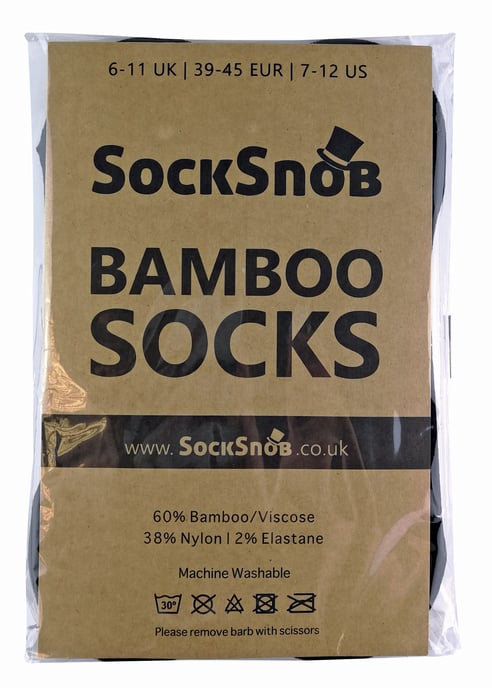 BambouBas - 4 Paires Chaussettes Basses Hommes Femmes - Naturel - Image 2