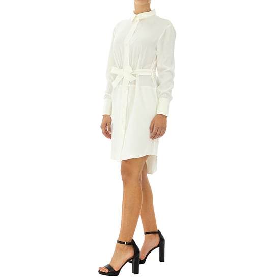 Armani Exchange Femme Robe manches longues Blanc - Image 3