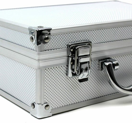 Love Urban Beauty Make up Vanity Case 60 Piece Silver