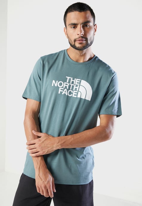 The North Face Mens T Shirt SS Easy Tee Sturm Blau - Image 4