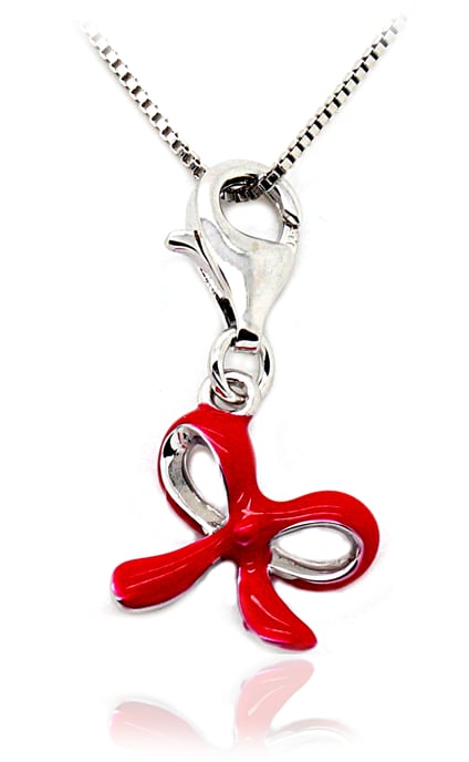 Orphelia Child's 925 Sterling Silver Chain with Pendant - Silver ZH-6059