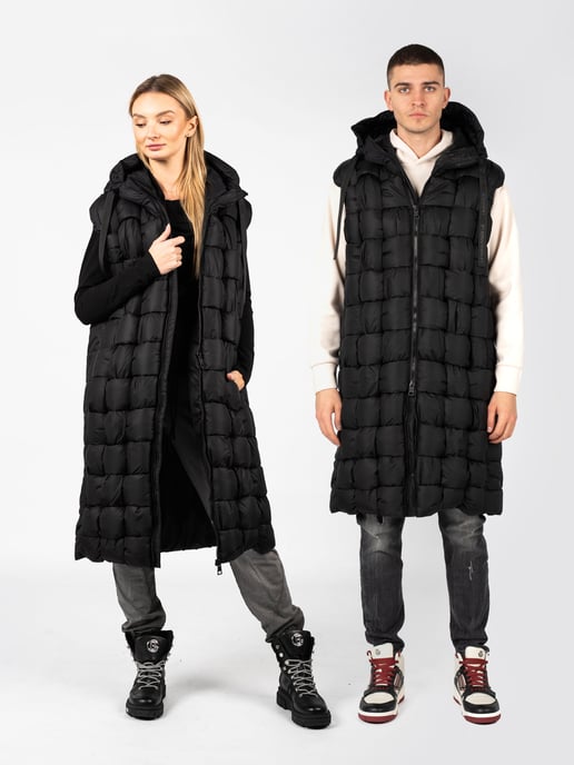 La Haine Inside Us Weste Unisex-LW548 Damen schwarz - Image 2