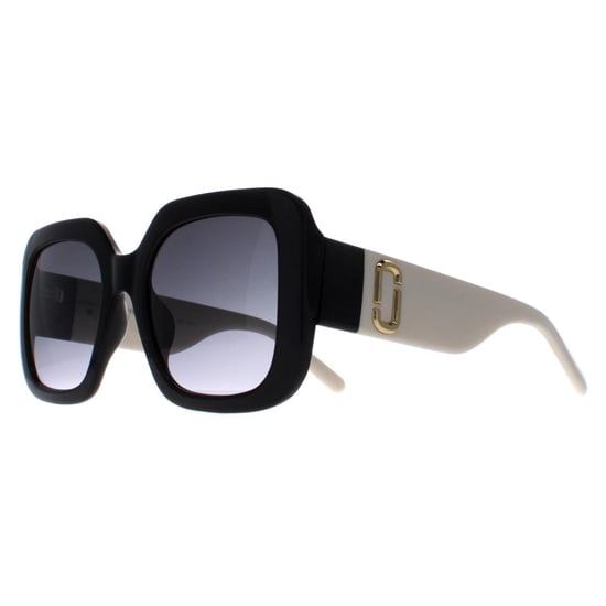 Marc Jacobs Square Damen Schwarz und Weiß Grau Verlauf MARC 647/S - Image 2