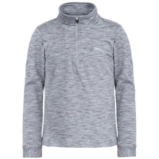 Trespass Abra - Pull à col zippé - Enfant (Gris chiné) - Image 1