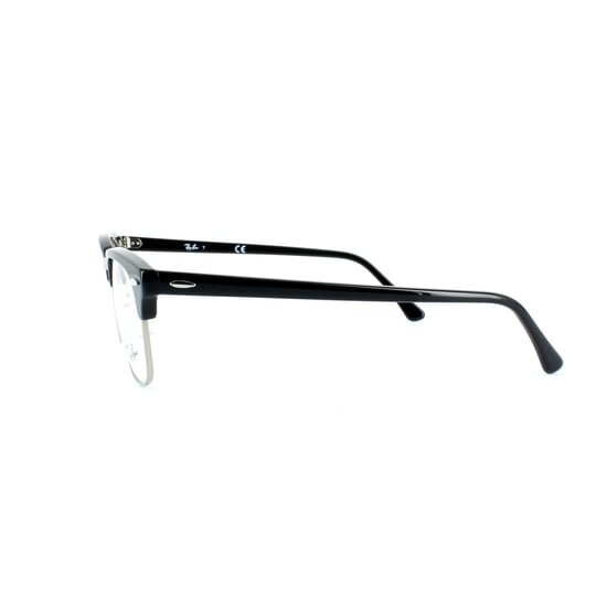 Ray-Ban Runde Glänzend Schwarze Unisex Damen Brillenfassungen - Image 3