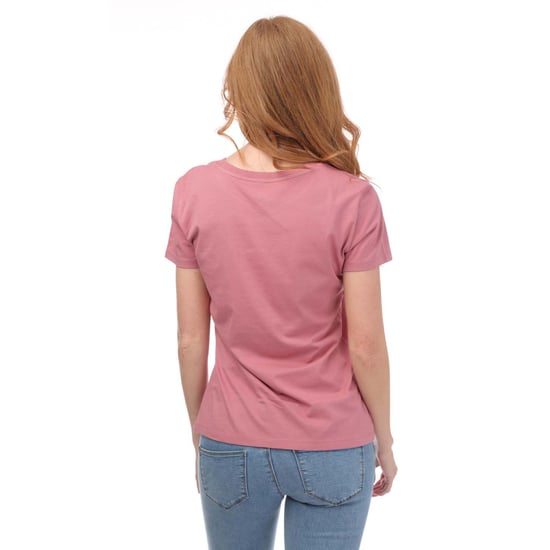 Women's Armani Crewneck T-Shirt in Rose