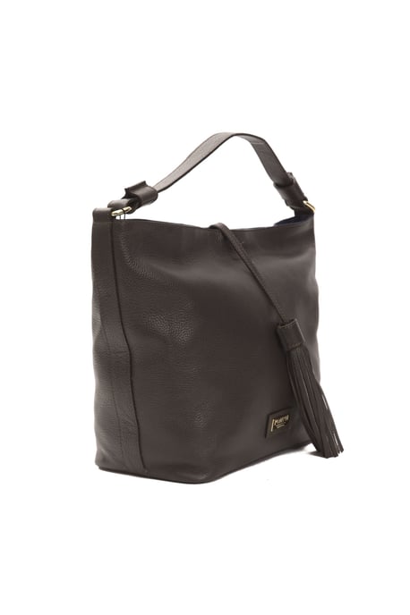 Pompei Donatella Women's Brown Leather Shoulder Bag