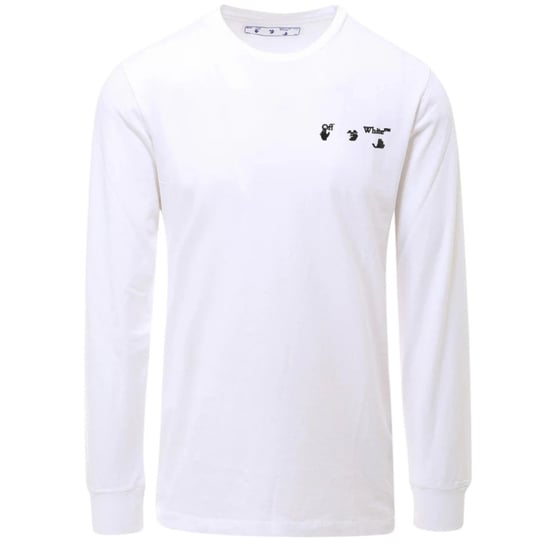 Off-White OW Logo Langarm-T-Shirt in Weiß - Image 1