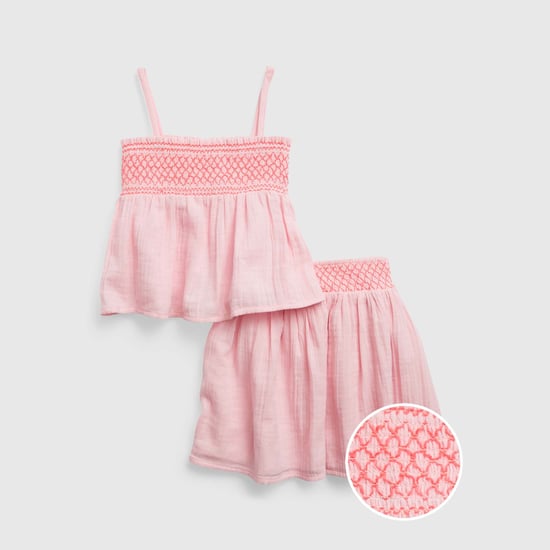 Top and skirt set 662134 girl