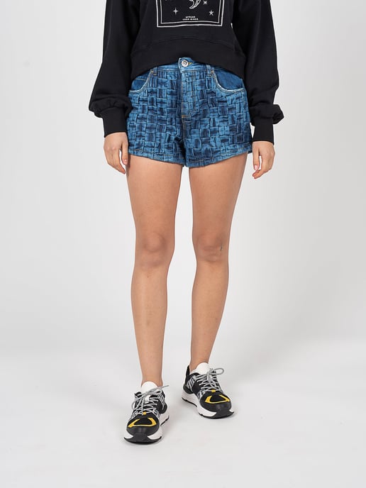 Pinko Shorts Creativa Damen dunkelblau - Image 3