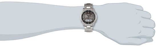 Casio Funkgesteuerte Uhren Herren Silberne Uhr LCW-M100DSE-1AER - Image 3
