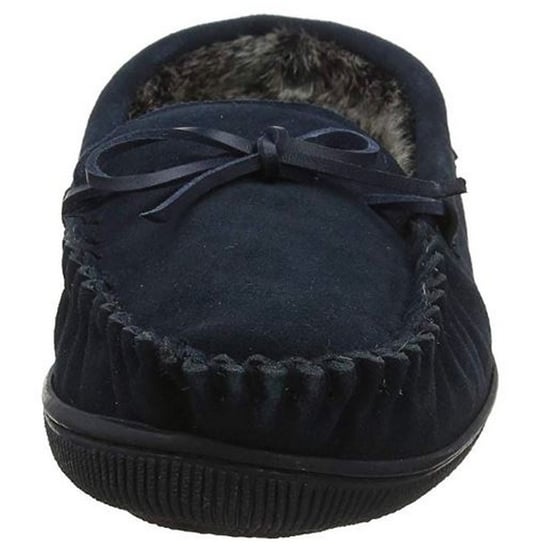 Hush Puppies Herren Ace Slip On Leder Pantoffel (Marine) - Image 6