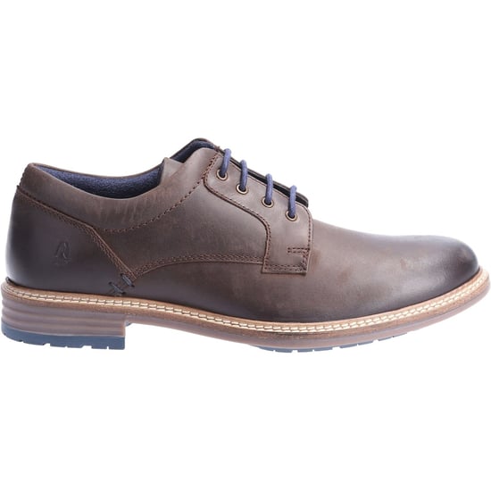 Hush Puppies Julian Leder Herren Schnürschuhe in Braun - Image 4