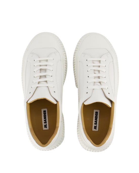 Sneakers - Jil Sander - Leder - Weiß - Image 3