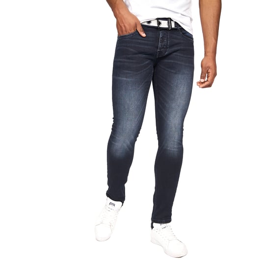 Crosshatch - "Barbeck" Jeans für Herren (Dunkelblau) - Image 3
