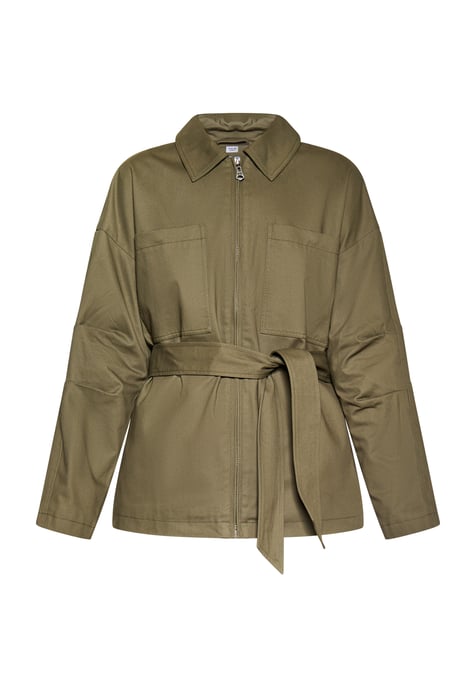 Dreimaster Jacke Damen militärisch oliv - Image 1