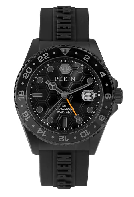 Philipp Plein Gmt-i  Challenger Men's Black Watch PWYBA1023
