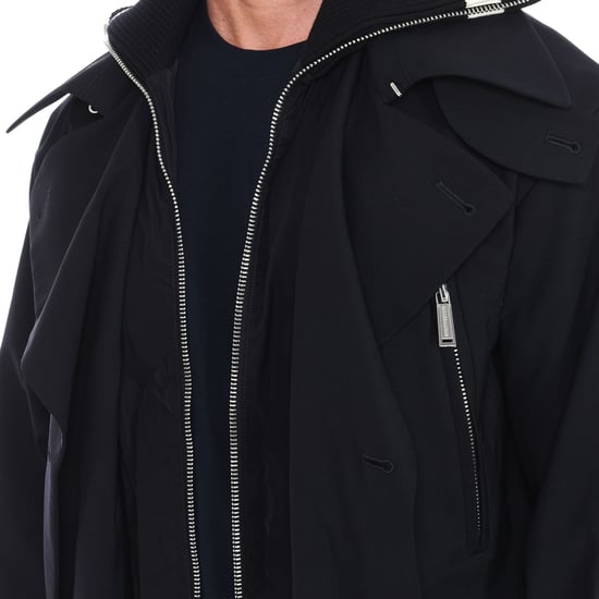Double layer trench coat S74AH0094-S40320 man