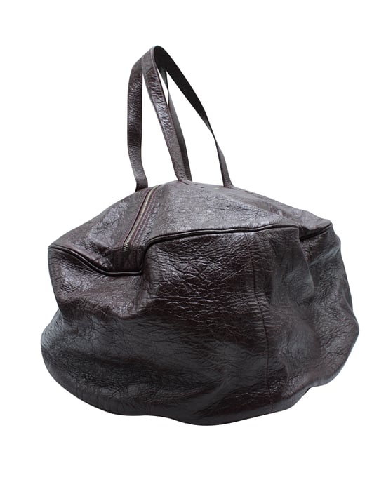 Balenciaga Air Hobo Bag in Brown Leather