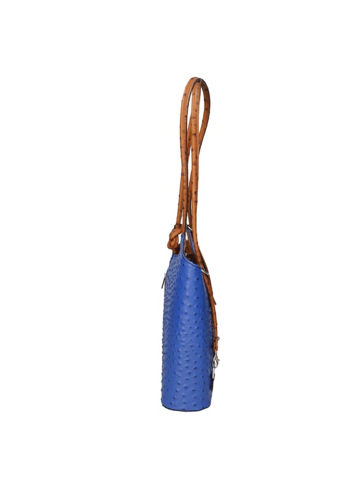 Gave Lux backpack women ROYAL BLUE/COGNAC