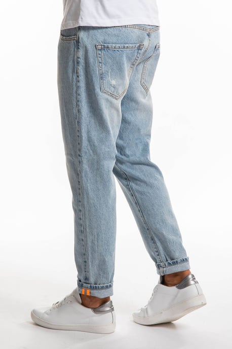 Takeshy Kurosawa Jeans Open-End Carrot Herren blau - Image 4