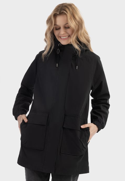 Dreimaster Jacke Damen schwarz - Image 3