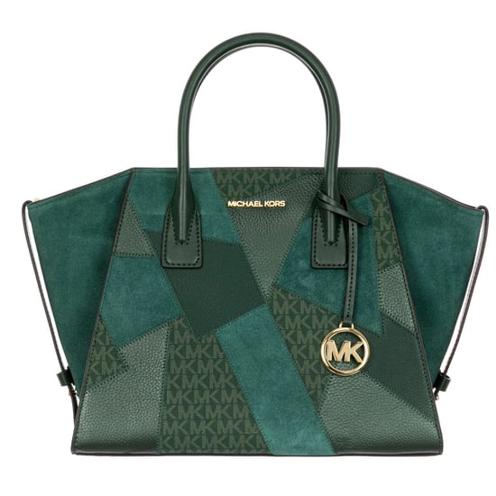 Michael Kors Women Satchel Avril Hand bag Green