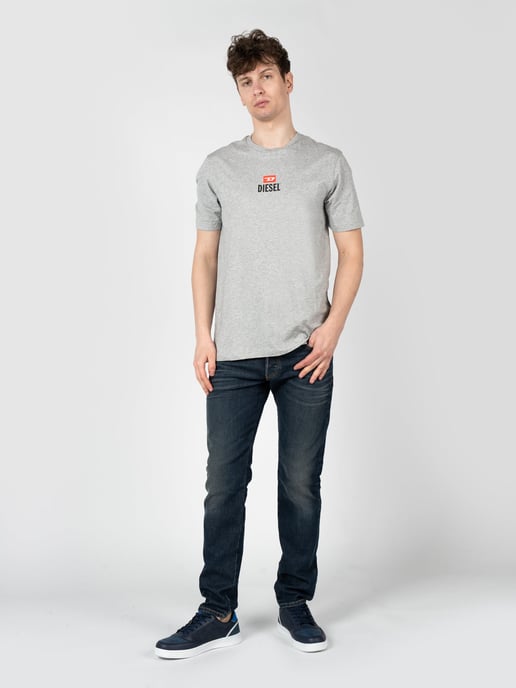 Diesel T-Shirt T-Just Herren grau - Image 2