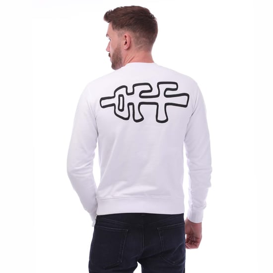 Off-white Rocks Type Slim Crewneck Weiß - Image 2