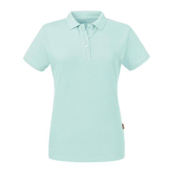 Russell - Poloshirt, Baumwolle aus biologischem Anbau für Damen (Wasserblau) - Image 1
