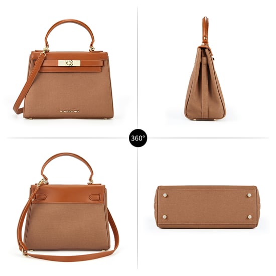 Victoria Hyde Damen Tasche Umhängetasche in braun - Image 6