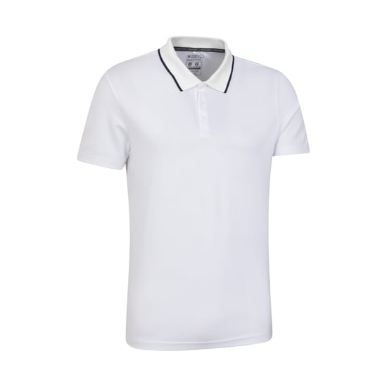 Mountain Warehouse - "Tournament" Poloshirt für Herren (Weiß) - Image 4