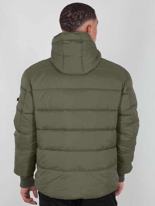 Alpha Industries Hooded Puffer Alpha FD Jacket Green