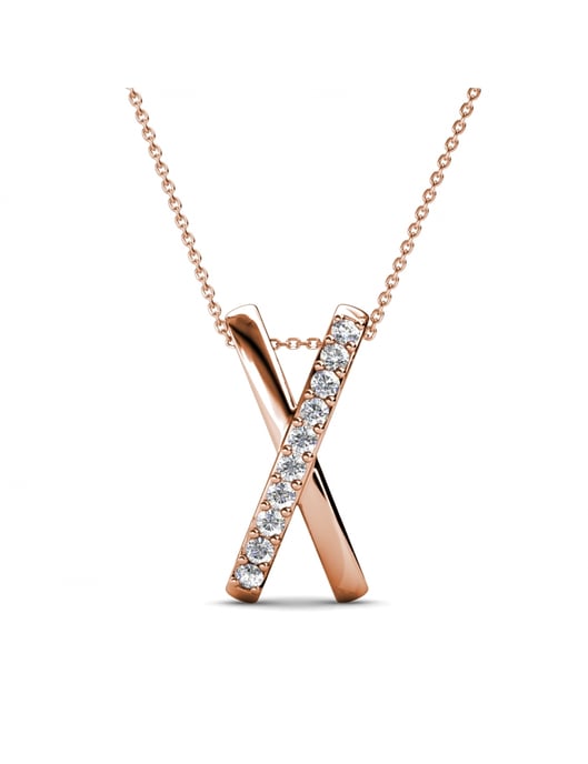 Criss und X Duo Set : Rose Gold und Kristall - Image 6