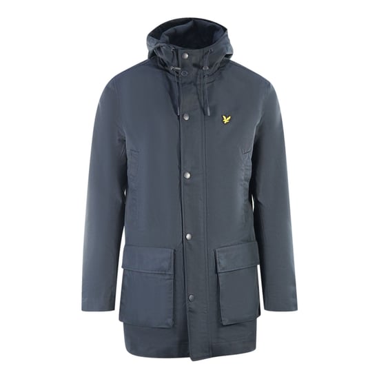 Lyle & Scott Parka mit Kapuze Marineblaue Jacke - Image 1