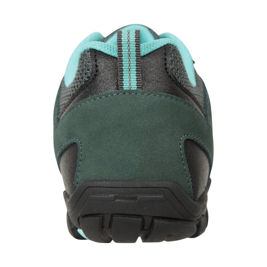 Mountain Warehouse Womens/Ladies Outdoor II Suede Walking Shoes (Dark Grey/Petrol)