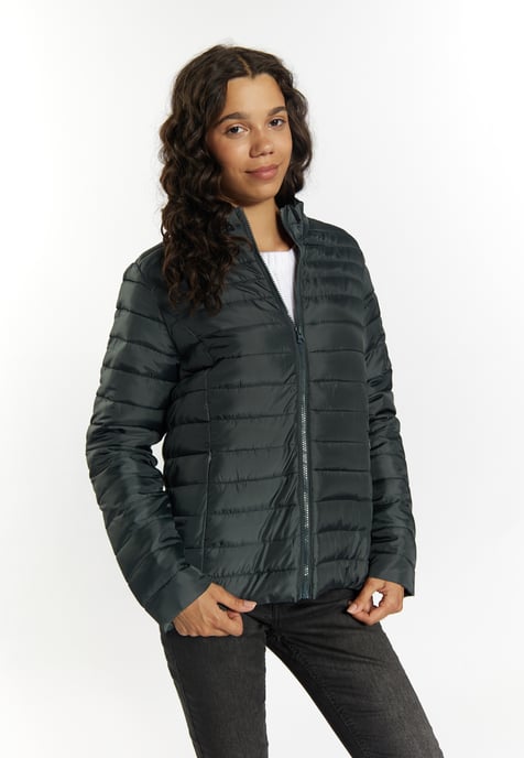 Mymo Leicht wattierte Jacke Damen Holzkohle - Image 3