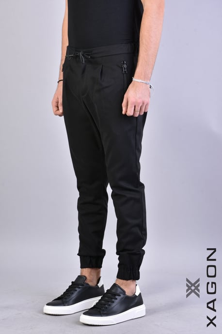 Xagon Hose Pinvel Herren schwarz - Image 6