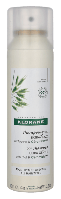 Klorane Dry Shampoo With Oat Milk. - Image 1