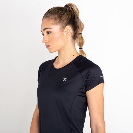 Dare 2B Womens/Ladies Corral T-Shirt (Black/Black)