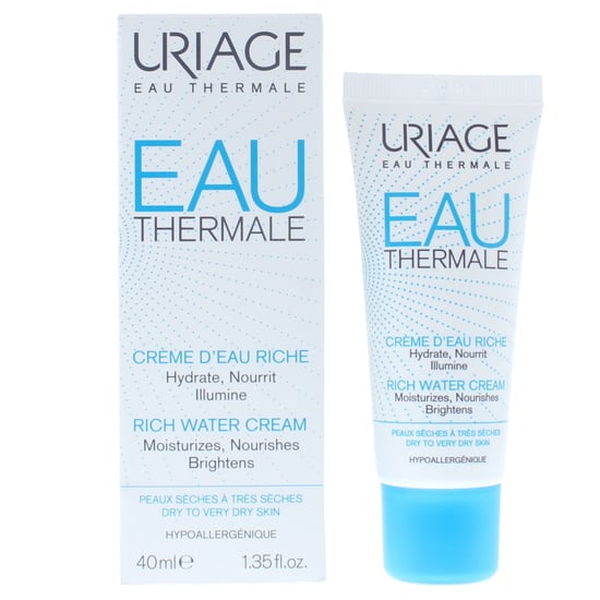 Uriage Rich Water Cream 40ml. - Image 1