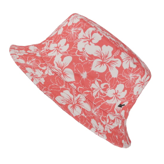 Regatta Childrens/Kids Crow Floral Canvas Bucket Hat (Shell Pink)