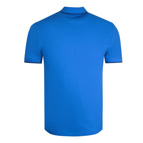 Lyle & Scott Fruhlingsblaues Poloshirt mit Tipped Collar - Image 2